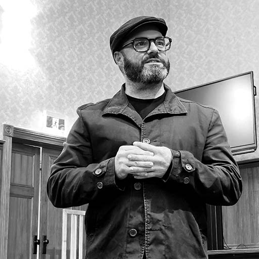 Simon Brew introduces the University of Waikato Conservatorium of Music voice programme recital at Cambridge Town Hall